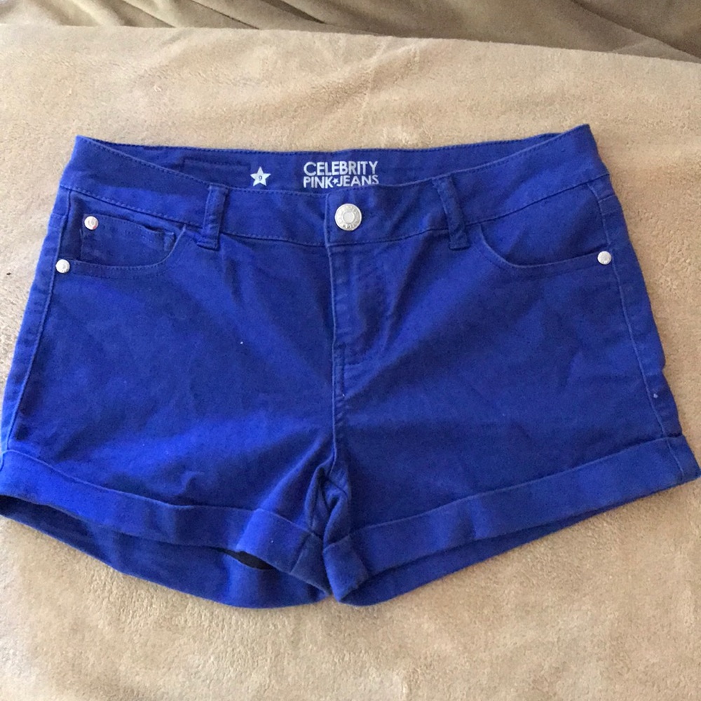 Celebrity Pink Jean Shorts